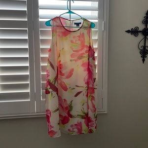 Sleeves dress fully lined. Only wore once.